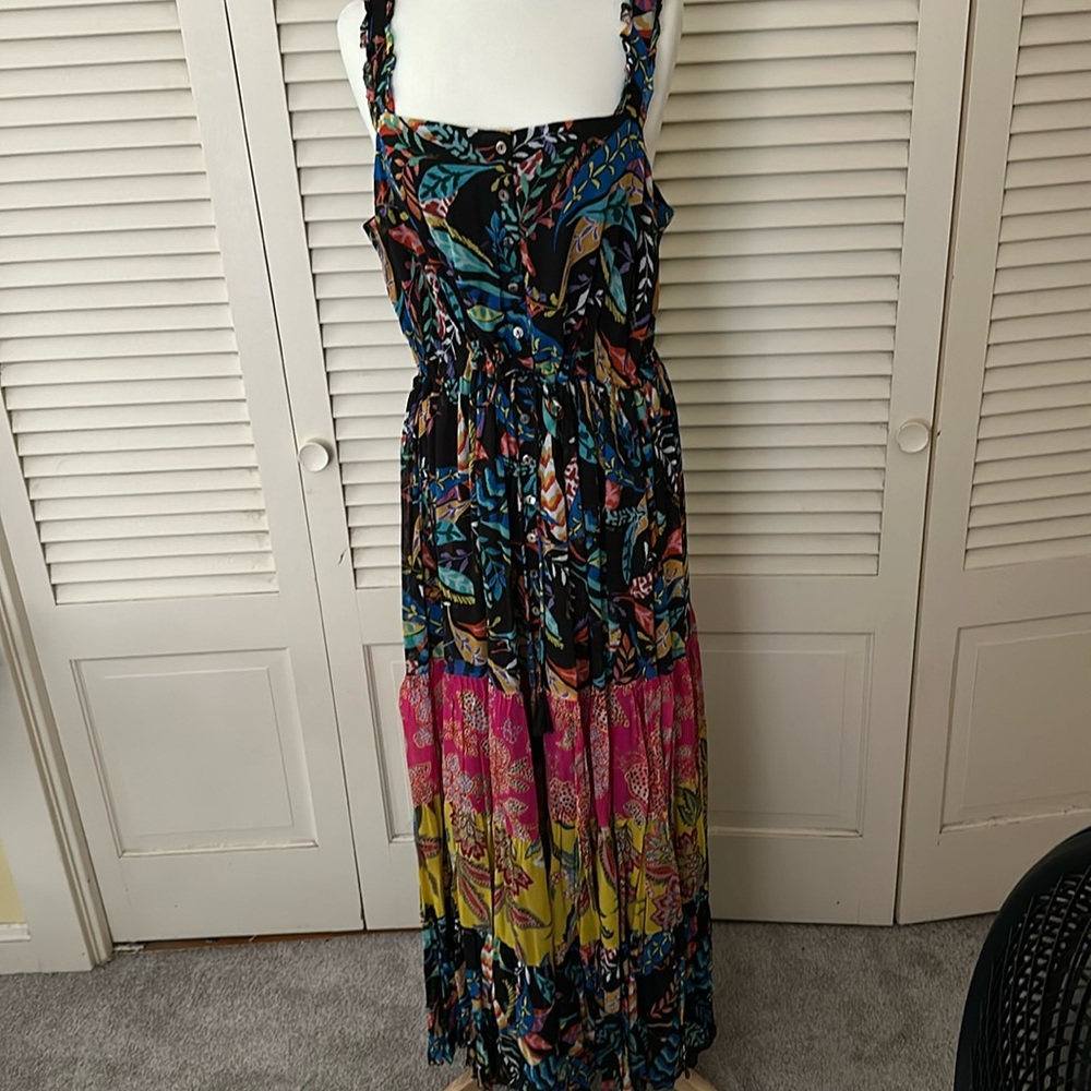 Johnny Was Mirko Tiered Maxi Dress
